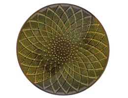 Тарілка підставна кругла 27 см LOS`K Dec Dalila Green (L0480-XY4612 A-22)