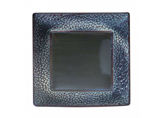 Тарелка подставная квадратная 27 см LOS`K Dec Marron Brown Grey (L0480-XY4610 AA)