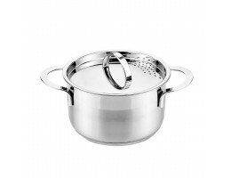 Каструля нержавіюча Maestro 2 л, Ø18 см, з кришкою Mr-3511-18