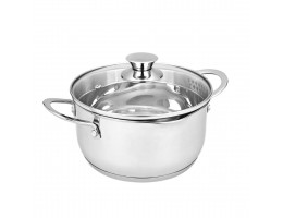 Кастрюля нержавеющая Maestro 1,6 л, Ø16 см, с крышкой MR-3510-16