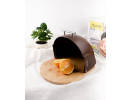 Хлібниця з відкидною кришкою Maestro MR-1678-BR-BROWN