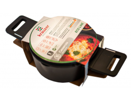 KR78124 Каструля 1,2л 16см ECO LINE KRAUZER