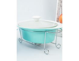 Каструля-марміт 1,4л зі скляною кришкою та металевою підставкою 21-258-004