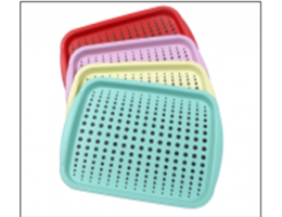 ТП M-262 Таця антиковзаюча 37*28*2,5см Мiкс кольорiв	