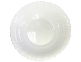 Тарілка супова біла 22см VT-2220W 