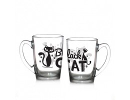 Кухоль капучино "Black cat" 300мл (07с1334)																