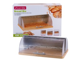 Хлебница с откидной крышкой 38*27см Kamille АМА-1103