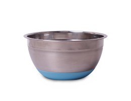 АМА 4347 Миска 20*10см з нержавіючої сталі з антиковзаючим дном