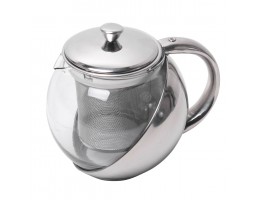 АМА 1624 Заварник зі з\\\'ємним ситечком 500мл (скло,пластик)