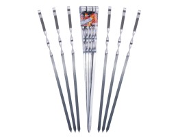 Шампура 6шт 45 * 1см в спайке АМА 0731 