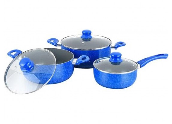Набор посуды Gusto GT-2406 Blue 6 предметов