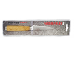 PR-4002-5 Ніж для овочей WOOD PEPPER 7,6 см																				