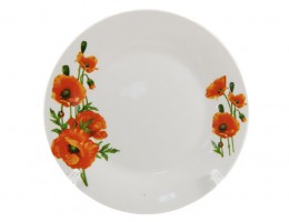 ИТ PLW-3 Тарiлка мiлка № 7 д.17,5см Мак польовий