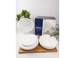Столовый сервиз 19 предметов Luminarc Everyday белый (g0567)