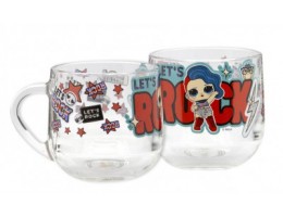 Кухоль "Граміне""L.O.L.Surprise!Cheeky Babe" 300мл(1вид) круг.декор 	