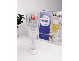 Набір келихів для шампанського Crystal Susan 200мл*6шт (YBCG VD 19)