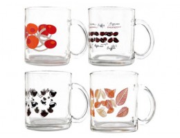 S&T7341 Чашка 360мл мікс 4 дизайна																																				