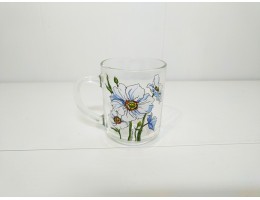 Кухоль скляний Green Tea "Анемона" (1вид) 200мл (L4692)															