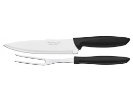 Arc TRAMONTINA PLENUS(23498/010) black Н-р 2пр.(нiж 178мм+вилка) iнд.б